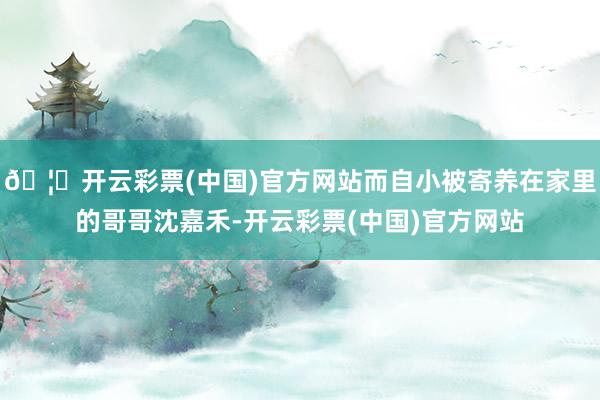 🦄开云彩票(中国)官方网站而自小被寄养在家里的哥哥沈嘉禾-开云彩票(中国)官方网站